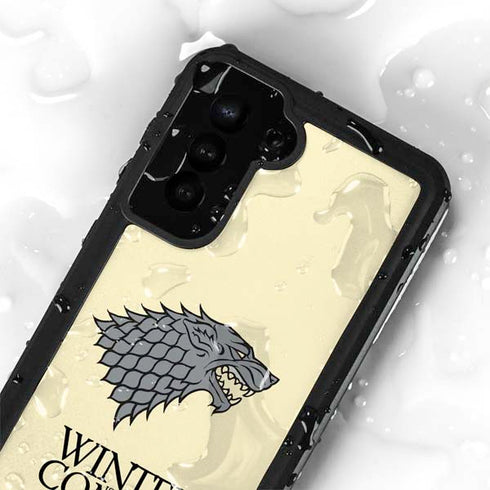 Game of Thrones: House Stark Sigil Galaxy S24 Plus Waterproof Case